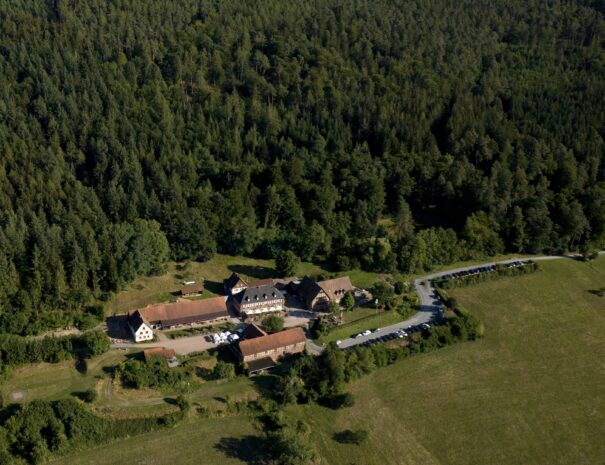 Luftbild Schafhof Amorbach