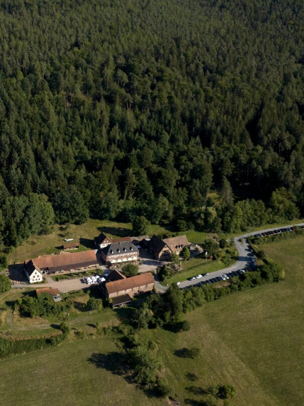 Luftbild Schafhof Amorbach